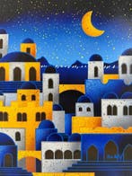 Kino Mistral (1943) - Gran Regata e Cupole Blu di Sicilia, Antiek en Kunst, Kunst | Schilderijen | Klassiek