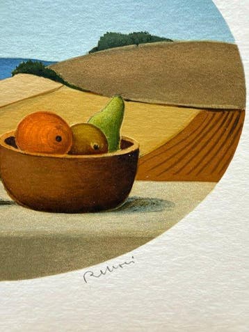 Roberto Masi (1940-2011) - Veranda con melograno