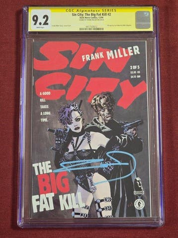 Sin City: The Big Fat Kill #2 - Signed by Frank Miller - 1, Nieuw