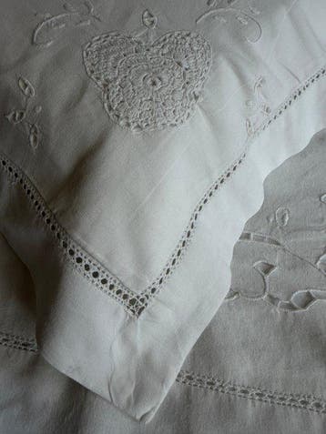 puro lino - Laken (3) - 255 cm - 235 cm - 2 kussenslopen -