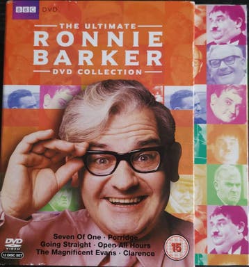 Ronnie Barker - 12 disc vol met lachen, gieren, brullen...., Vanaf 12 jaar, Verzenden, Gebruikt, Komedie
