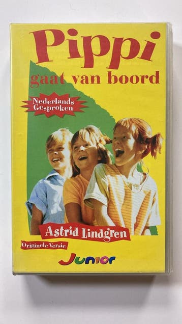 PIPPI GAAT VAN BOORD (VHS), Verzenden, Gebruikt