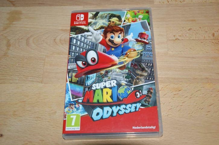 Super Mario Odyssey (Switch), Spelcomputers en Games, Games | Nintendo Switch, Gebruikt, Avontuur en Actie, Verzenden