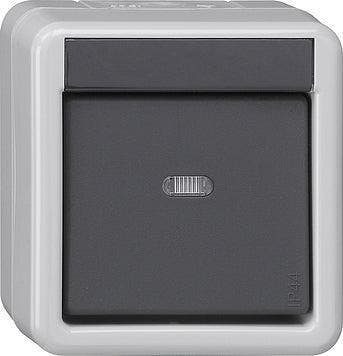 Gira 1V 1PT IP44 KNX éénpuntsbedieningsknop grijs - 515130, Verzenden, Nieuw, Overige typen