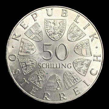 Oostenrijk. 50 Schilling 1972 / 350th Anniversary of the