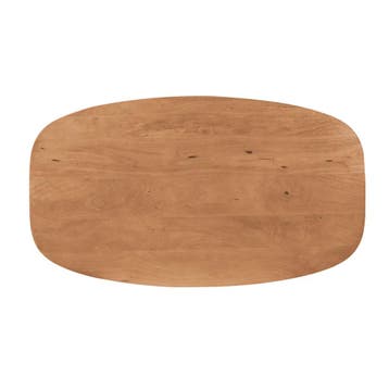 Eettafel Madison Natural | 160 cm | Deens ovaal | Starfurn, Ophalen of Verzenden, Nieuw