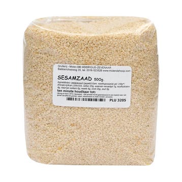 Molen de Hoop Sesamzaad gepeld 500gr, Verzenden, Nieuw