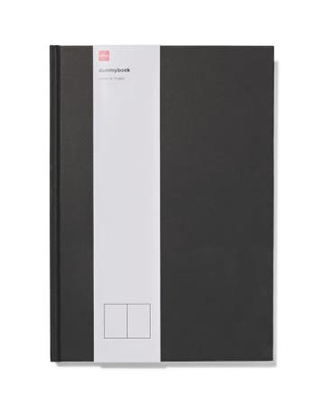 HEMA Dummyboek A4 zwart, Verzenden, Nieuw