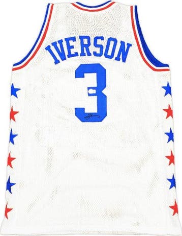 NBA - Allen Iverson - Autograph - Witte aangepaste, Verzamelen, Nieuw