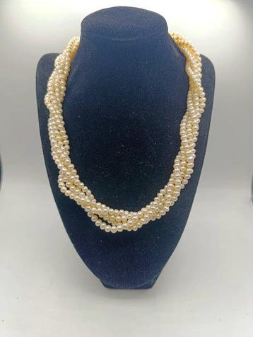 Zonder minimumprijs - Halsketting Zilver, natuurlijke parels, Sieraden, Tassen en Uiterlijk, Kettingen, Nieuw