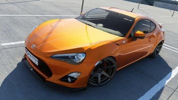 Front Splitter TOYOTA GT86, Verzenden