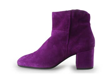 Manfield Enkellaarzen in maat 39 Paars, Kleding | Dames, Schoenen, Overige kleuren, Verzenden, Lage of Enkellaarzen, Zo goed als nieuw