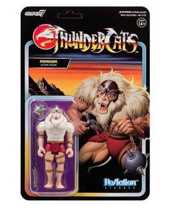 Super7 - ReAction - Thundercats - Monkian - 3.75” Action, Verzamelen, Poppetjes en Figuurtjes, Verzenden, Nieuw