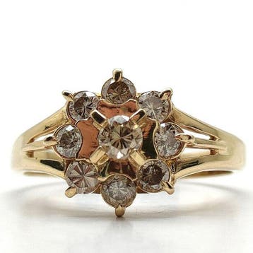Ring - 18 karaat Geel goud, Sieraden, Tassen en Uiterlijk, Ringen, Nieuw