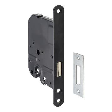 Deurbeslag | Kastslot | Intersteel | 55 mm (Cilinder, Zwart), Verzenden, Nieuw