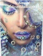 Azoza 24-delige Dames Kerst Adventskalender Sieraden Bedels, Verzenden, Nieuw