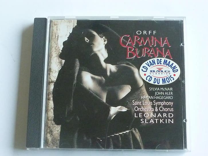 Orff - Carmina Burana / Slatkin, Cd's en Dvd's, Cd's | Klassiek, Zo goed als nieuw, Ophalen of Verzenden