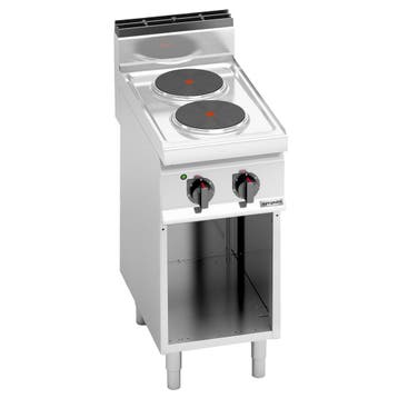 GGM Gastro | Elektrisch fornuis - Lorenzo 700 - 400x714mm -, Verzenden, Nieuw, Inbouw