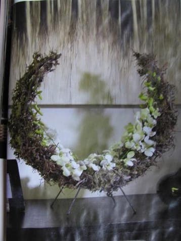 Metalen frame Moon ongelakt 50 cm per stuk, Ophalen of Verzenden, Nieuw