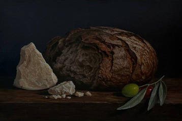 Yaroslav Ponomarenko (1982) - Bread, Cheese and Olives