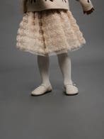 Meisjes Tule Rok Crèmekleurige 3D Rozen 110, Ophalen of Verzenden, Nieuw, Meisje