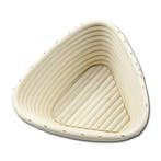 Rijsmandje Riet Driehoek 23x23cm (800 tot 1000 gram deeg), Verzenden, Nieuw