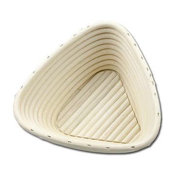 Rijsmandje Riet Driehoek 23x23cm (800 tot 1000 gram deeg), Verzenden, Nieuw