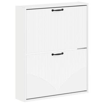 vidaXL Wandgemonteerde Schoenkast HOORN 71 x 17 x 86 cm, Verzenden, Nieuw
