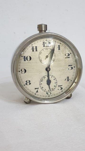 Tafel/bureauklokken - Zenith - Metaal - 1930-1940 - Zenith, Antiek en Kunst, Antiek | Klokken