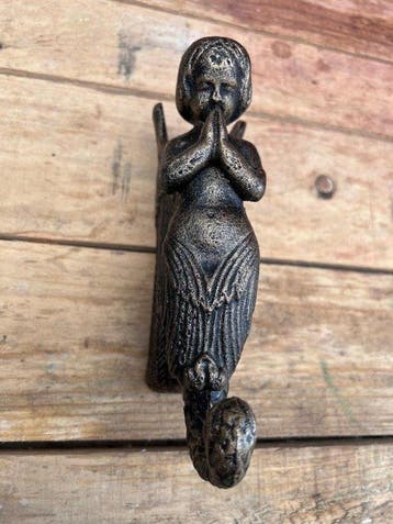 Decoratief ornament - Angel door knocker - Europa - Angel, Antiek en Kunst