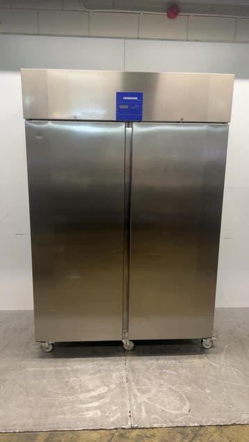 RVS Liebherr Dubbeldeurs Vriezer 1427 liter 230V Horeca, Ophalen of Verzenden, Gebruikt