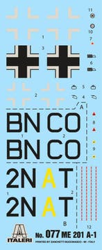 Me 210 A-1, Hobby en Vrije tijd, Modelbouw | Vliegtuigen en Helikopters, Verzenden, Nieuw