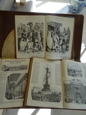 Collectif - 3 Albums Lillustration - 1844-1846