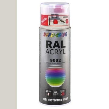 Dupli-Color Ral Acryl Ral 9002 Grijswit Hoogglans 400 ml, Ophalen of Verzenden, Nieuw