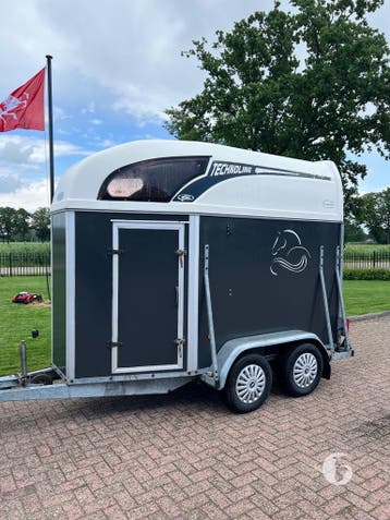 Prachtige Atec 1,5 paards paardentrailer!, Ophalen, Zo goed als nieuw