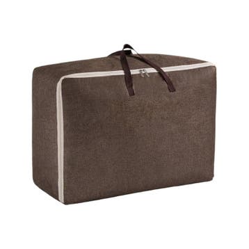Opbergzak XXL Dekbed - Bruin - 70 x 50 x 30 cm - Opbergtas, Verzenden, Nieuw
