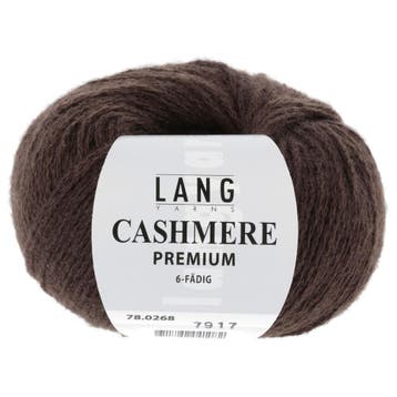LANG Yarns Cashmere Premium - 268 Bruin - Puur Kasjmier Ga, Ophalen of Verzenden, Nieuw