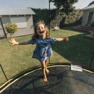 Springfree Trampoline R54 Rond Incl. Veiligheidsnet, Kinderen en Baby's, Speelgoed | Buiten | Trampolines, Verzenden, Nieuw