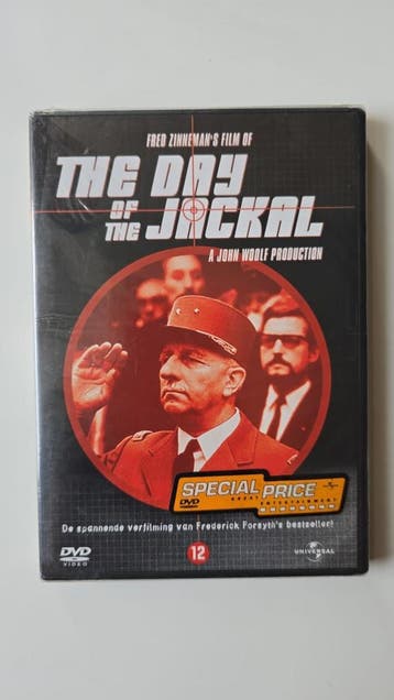 THE DAY OF THE JACKAL (IN SEAL) (DVD), Verzenden, Gebruikt