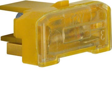 Hager Berker Geel Gloeilamp Element 12V 65mA Met N-Klem -, Verzenden, Nieuw, Overige typen