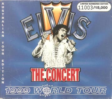 Elvis Presley - The Concert - 1999 World Tour, Ophalen of Verzenden, Gebruikt