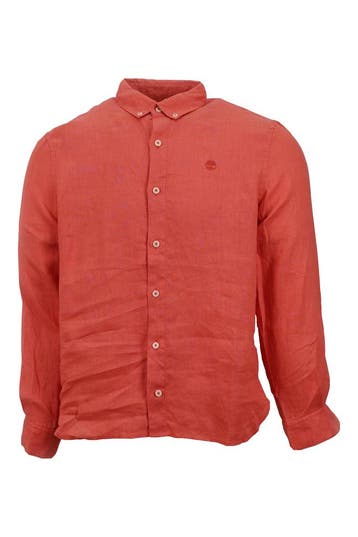 Timberland Overhemd in maat M Roze, Verzenden, Gedragen, Overige kleuren, Timberland