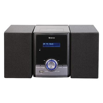 DAB+ radio | Denver (AM, FM, 5 Watt, USB, AUX, Zwart), Verzenden, Nieuw
