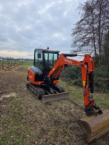 KUBOTA KX027-4, Graafmachine