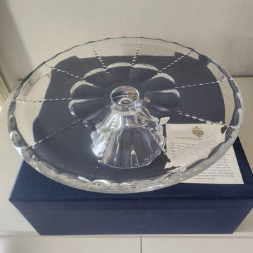 Taartschaal - Kristal - Fabergé – Alzatina