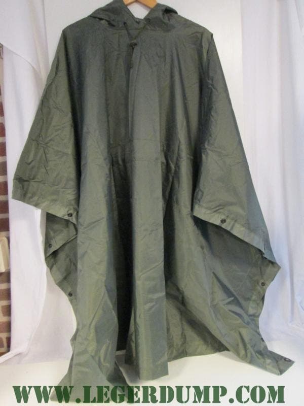Poncho ripstop groen 150 x 220 cm (Jassen, Kleding), Kleding | Heren, Jassen | Winter, Nieuw, Ophalen of Verzenden