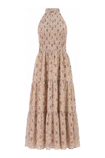 Only Jurk in maat XL Beige, Only, Verzenden, Zo goed als nieuw, Beige