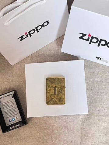 Zippo - No reserve price - Aansteker - Messing, Nieuw