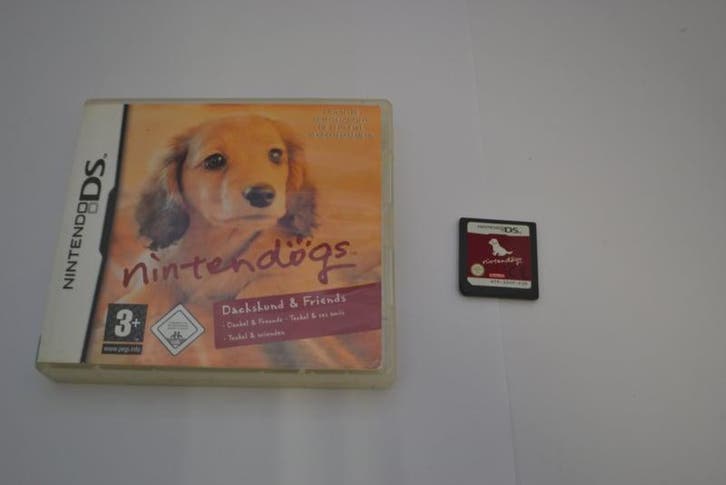 Nintendogs - Teckel (DS FHUG), Spelcomputers en Games, Games | Nintendo 2DS en 3DS, Zo goed als nieuw, Verzenden