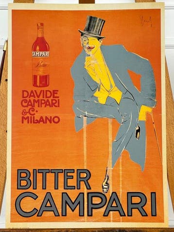 Enrico Sacchetti - Bitter Campari- REPRINT